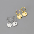 A42232 s925 silver plate cute unique elegant earrings