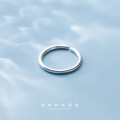 A45379 s925 silver simple fashion unique ring
