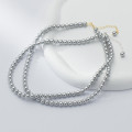 A41506 s925 sterling silver unique necklace