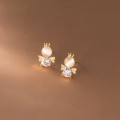 A35511 s925 sterling silver sweet chic earrings