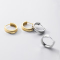 A35576 s925 sterling silver simple chic fashion geometric earrings