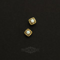 A40098 s925 silver stud trendy elegant sweet artificial opal earrings