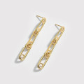 A33603 925 sterling silver dangleearrings