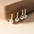 A45283 s925 sterling silver trendy sweet stud earrings