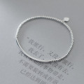 A35013 s925 sterling silver fashion charm bracelet