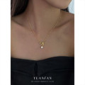 A43004 s925 sterling silver grade pearl fashion design pendant necklace
