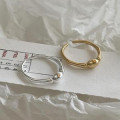 A46051 simple s925 sterling silver ring