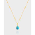 A38860 design turquoise sterling silver s925 quality necklace
