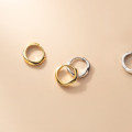 A43823 s925 silver cute elegant earrings