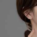 A35735 s925 sterling silver fashion cute rhinestone earrings