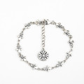 A33323 s925 sterling silver silver vintage geometric silver bracelet