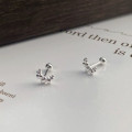 A43111 s925 sterling silver trendy sweet stud design earrings