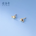 A32292 s925 sterling silver cute earrings