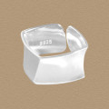 A44289 double wide sterling silver s925 ring
