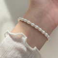 A43536 s925 silver trendy sweet charm bracelet