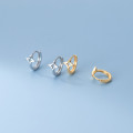 A33826 s925 sterling silver sweet hollowed unique fashion earrings