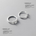 A35071 s925 sterling silver bar sweet ring