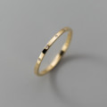A38031 s925 sterling silver rhinestone circle design elegant ring