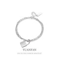 A36087 designs925 sterling silver design smal bracelet