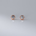 A41907 s925 sterling silver rhinestone stud fashion design earrings