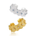 A43358 rhinestone s925 sterling silver adjustable ring