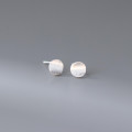 A45139 s925 sterling silver sweet dainty circle stud earrings
