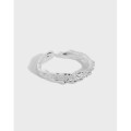 A37601 design minimalist quality s925 sterling silver adjustable ring