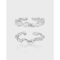 A41820 design minimalist s925 sterling silver ring