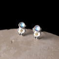 A36399 s925 sterling silver cute earrings