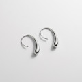 A36685 s925 sterling silver teardrop simple chic fashion cute earrings