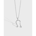 A37271 design minimalistU qualitys925 sterling silver necklace
