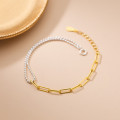 A42900 s925 silver charm simple elegant unique fashion bracelet