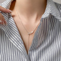 A44248 s925 silver unique necklace