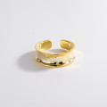 A36545 s925 sterling silver irregular ring