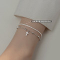 A35009 s925 sterling silver chic charm bracelet