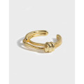 A34466 unique rope quality sterling silver s925 ring