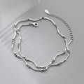 A38249 s925 sterling silver thai vintage design elegant unique necklace