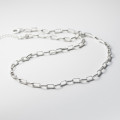 A39278 s925 sterling silver elegant simple unique necklace