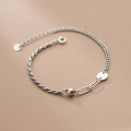 A34232 s925 sterling silverr bead charm bracelet
