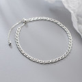 A34945 s925 sterling silver trendy chain chic bracelet