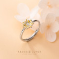 A35062 s925 sterling silver sweet daisy2019 ring