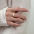A38266 s925 sterling silver rhinestone bar fashion unique ring