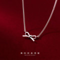A32391 s925 sterling silver chic vintage thai silver necklace