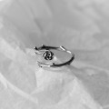 A36312 s925 sterling silver chic rose ring