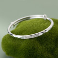 A38363 silver bangle trendy design elegant bracelet