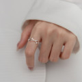 A36988 s925 sterling silver adjustable ring