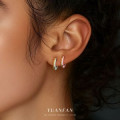 A45698 s925 sterling silver sweet fashion earrings