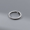 A41202 s925 sterling silver elegant adjustable ring
