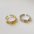 A32617 bigins irregulars925 sterling silver simple ring