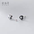 A32240 s925 sterling silver chic unique earrings